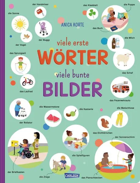 Cover: viele erste WÖRTER viele bunte BILDER