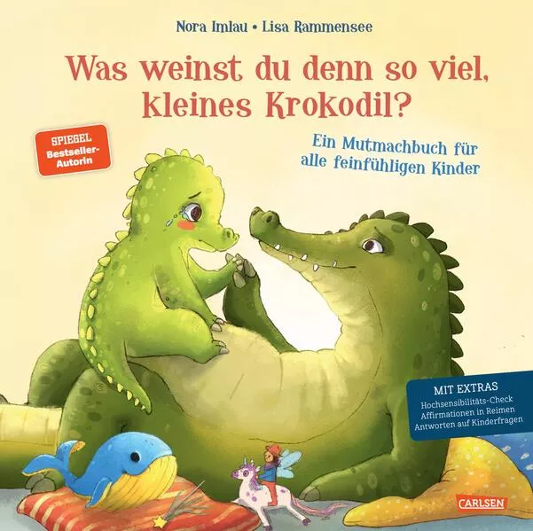 Was weinst du denn so viel, kleines Krokodil?</a>