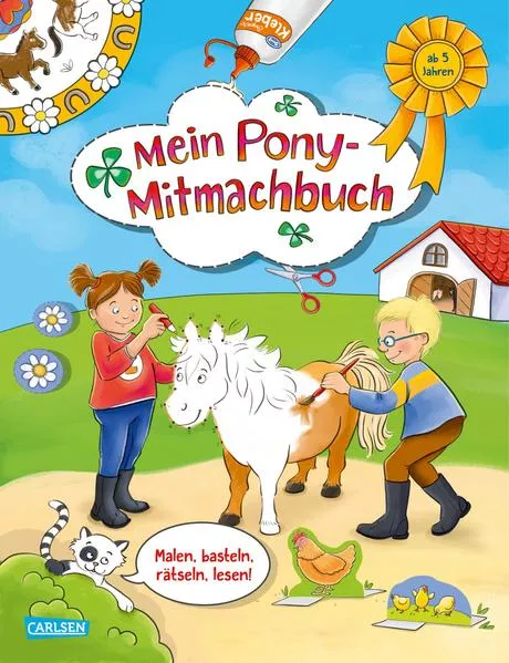 Cover: Mein Pony-Mitmachbuch