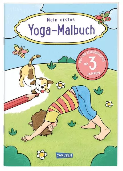 Cover: Mein erstes Yoga-Malbuch