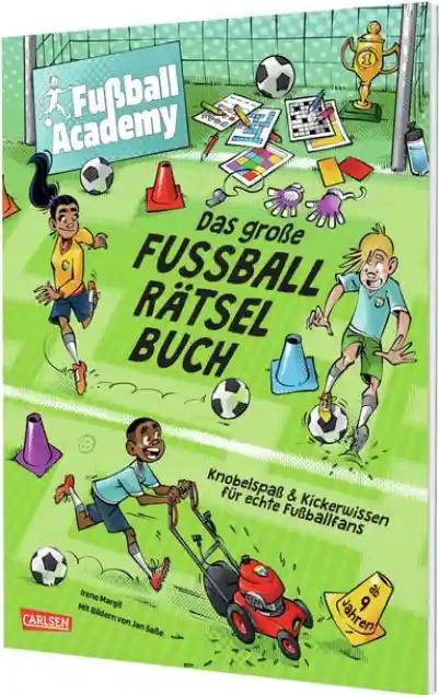 Cover: Fußball Academy: Das große Fußball-Rätselbuch