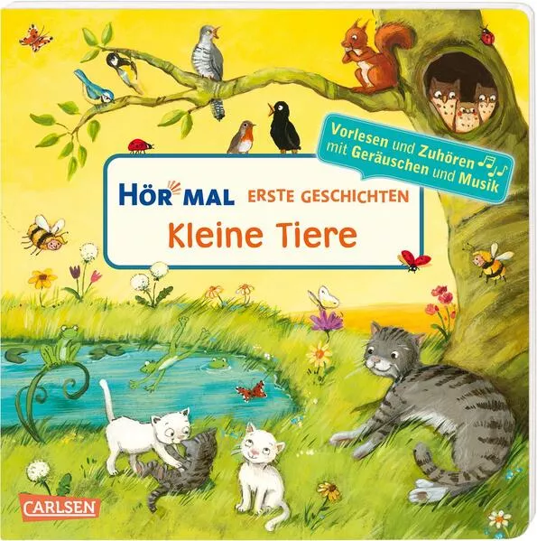 Cover: Hör mal (Soundbuch): Erste Geschichten: Kleine Tiere