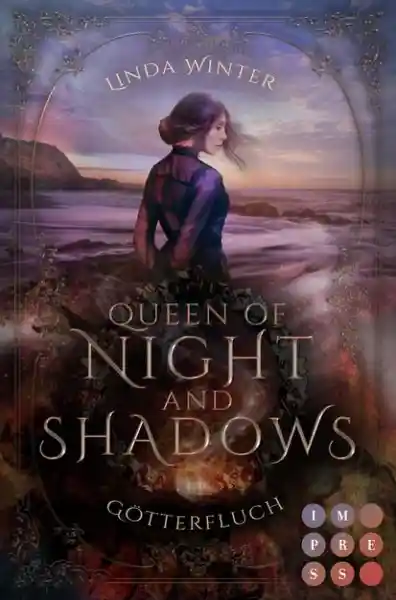 Cover: Queen of Night and Shadows. Götterfluch