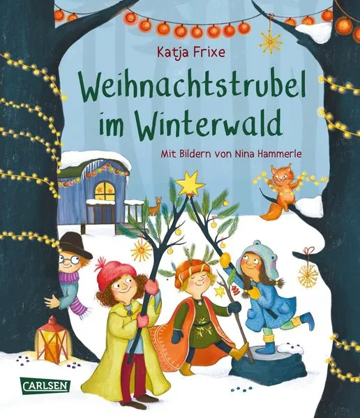 Cover: Weihnachtstrubel im Winterwald