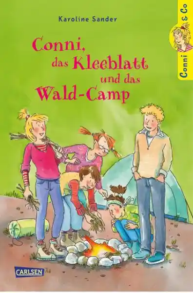 Cover: Conni & Co 14: Conni, das Kleeblatt und das Wald-Camp