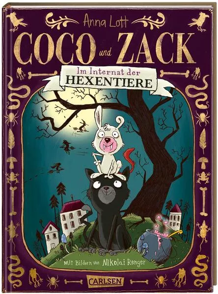 Cover: Coco und Zack – Im Internat der Hexentiere