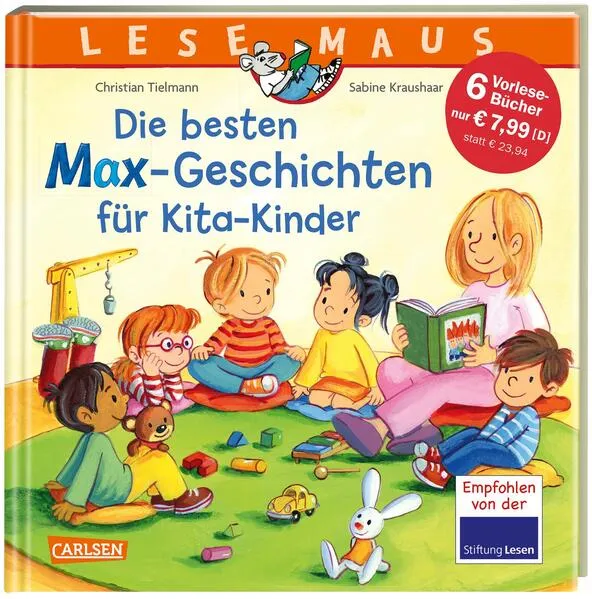 Cover: LESEMAUS Sonderbände: Die besten MAX-Geschichten für Kita-Kinder
