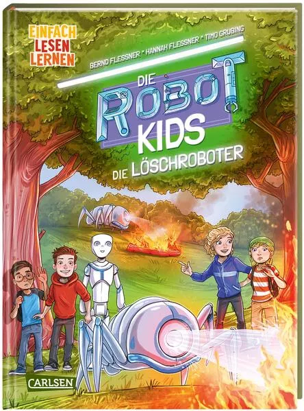 Cover: Die Robot-Kids: Die Löschroboter