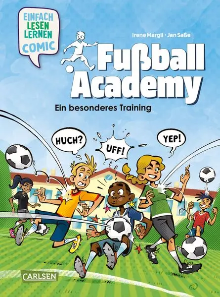 Cover: Erstleser Kindercomic: Fußball Academy: Ein besonderes Training