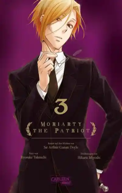 Cover: Moriarty the Patriot 3