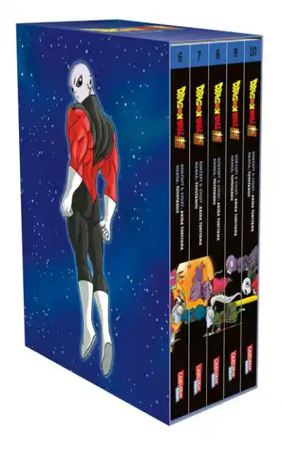 Cover: Dragon Ball Super Bände 6-10 im Sammelschuber mit Extra
