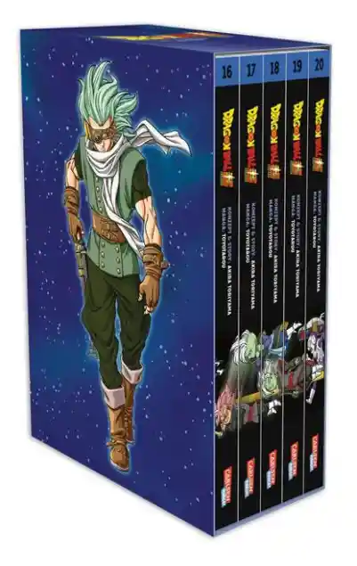 Cover: Dragon Ball Super, Bände 16-20 im Sammelschuber mit Extra