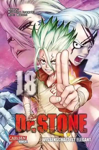 Cover: Dr. Stone 18