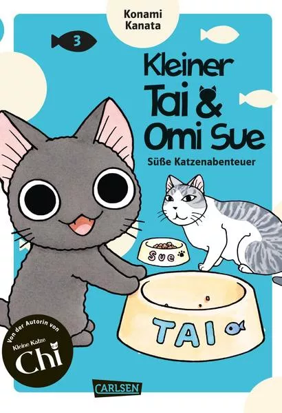 Cover: Kleiner Tai & Omi Sue - Süße Katzenabenteuer 3