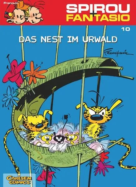 Cover: Spirou und Fantasio 10: Das Nest im Urwald
