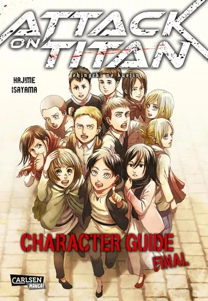 Cover: Attack on Titan: Character Guide Final