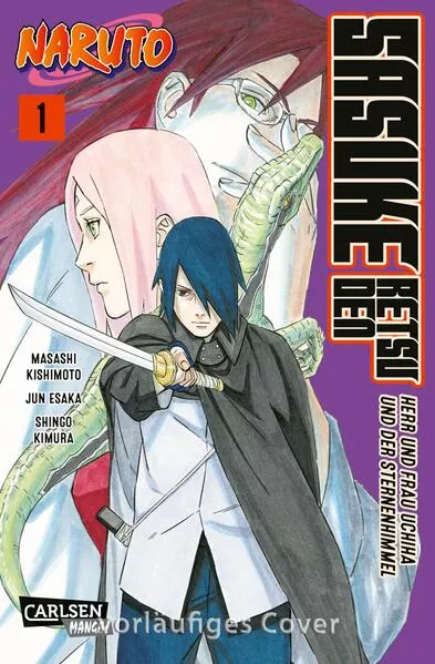 Cover: Naruto - Sasuke Retsuden: Herr und Frau Uchiha und der Sternenhimmel (Manga) 1