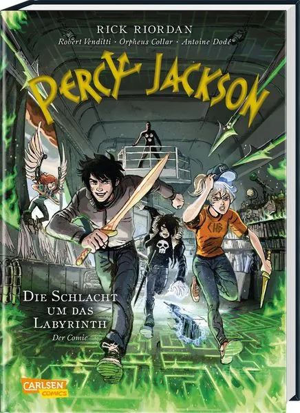 Cover: Percy Jackson (Comic) 4: Die Schlacht um das Labyrinth