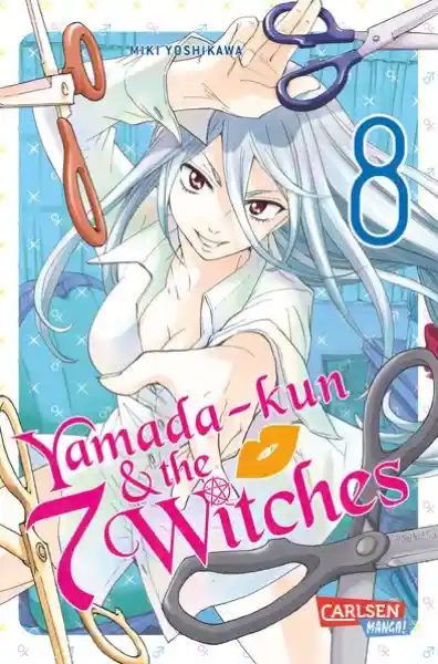 Cover: Yamada-kun and the seven Witches 8
