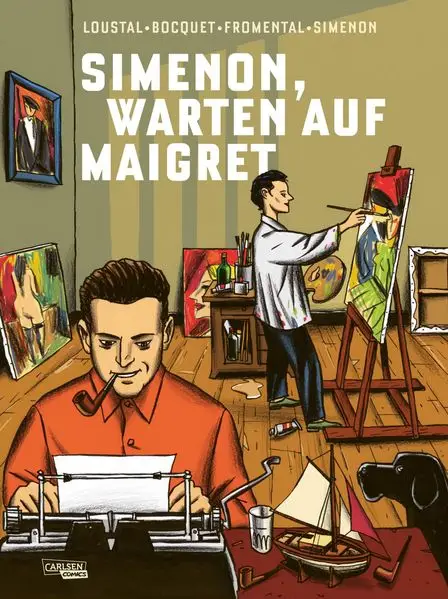 Cover: Simenon, Warten auf Maigret