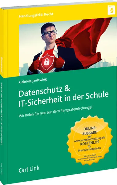 Cover: Datenschutz & IT-Sicherheit in der Schule