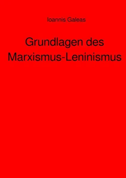 Grundlagen des Marxismus-Leninismus