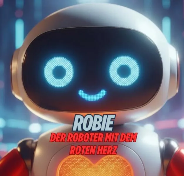 Cover: Robie der Roboter mit dem roten Herz