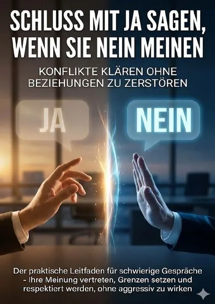 Cover: Schluss mit Ja sagen, wenn Sie Nein meinen: Konflikte klären ohne Beziehungen zu zerstören