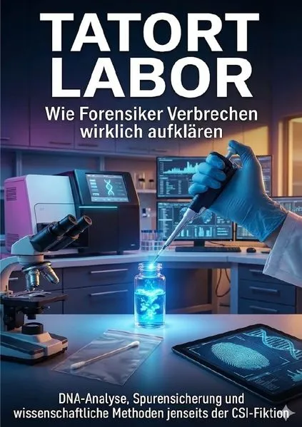 Cover: Tatort Labor: Wie Forensiker Verbrechen wirklich aufklären