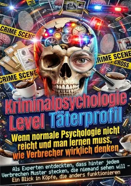 Cover: Kriminalpsychologie Level Täterprofil: Wenn normale Psychologie nicht reicht und man lernen muss, wie Verbrecher wirklich denken
