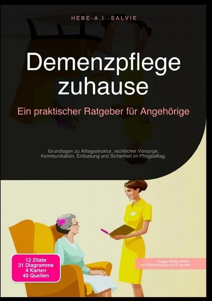 Cover: Demenzpflege zuhause: Ein praktischer Ratgeber für Angehörige