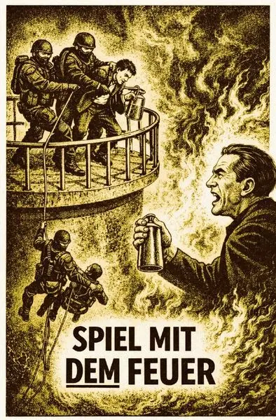 Cover: Tatort Duo: Monika und Rigo / Spiel mit dem Feuer