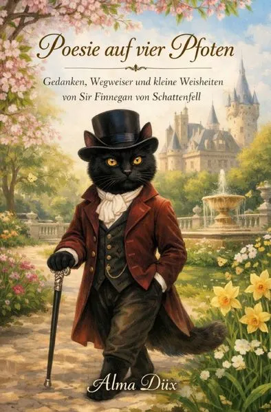Cover: Poesie auf vier Pfoten - Gedanken, Wegweiser und kleine Weisheiten von Sir Finnegan von Schattenfell