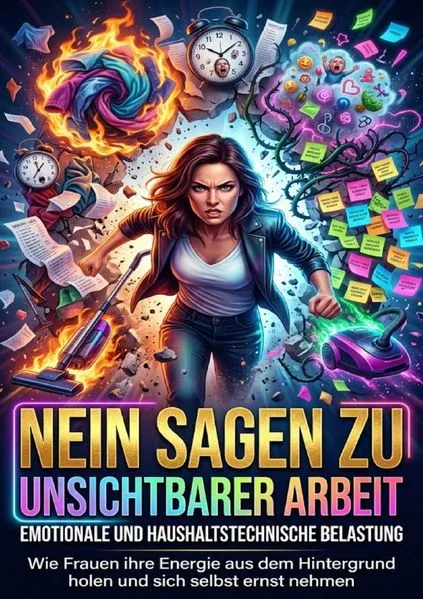 Cover: Nein sagen zu unsichtbarer Arbeit: Emotionale und haushaltstechnische Belastung