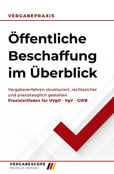 Öffentliche Beschaffung im Überblick