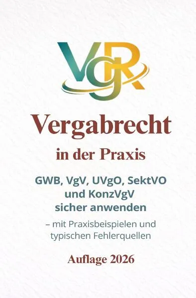 Cover: Vergaberecht in der Praxis