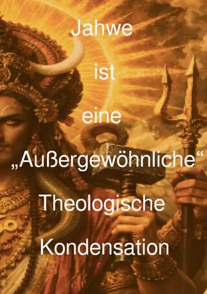 Cover: Jahwe ist eine „außergewöhnliche“ theologische Kondensation