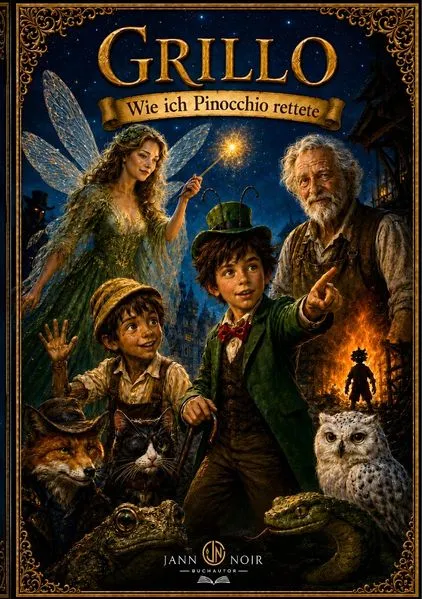 Cover: Grillo - Wie ich Pinocchio rettete