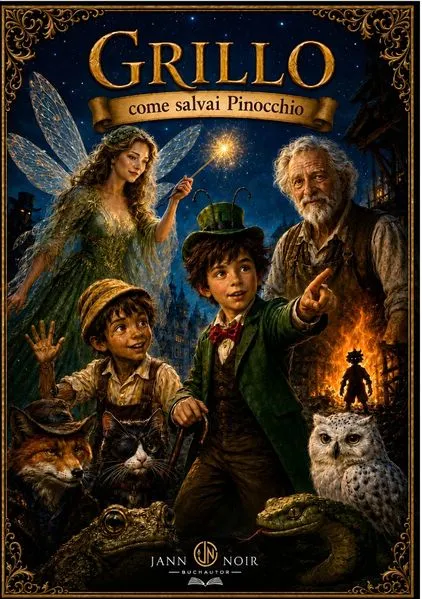 Cover: Grillo - Come salvai Pinocchio