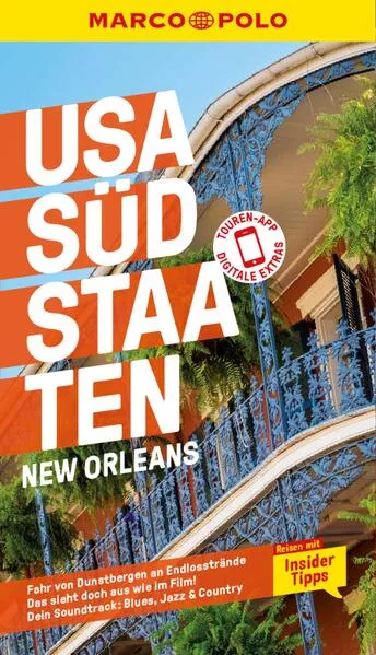 Cover: MARCO POLO Reiseführer E-Book USA Südstaaten, New Orleans