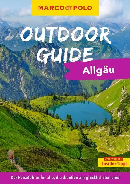 Cover: MARCO POLO OUTDOOR GUIDE Reiseführer Allgäu