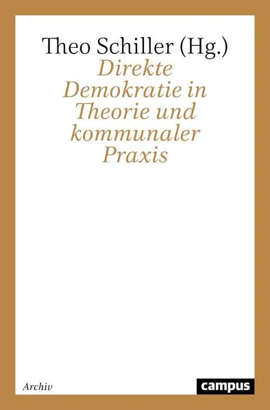 Cover: Direkte Demokratie in Theorie und kommunaler Praxis