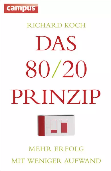 Cover: Das 80/20-Prinzip