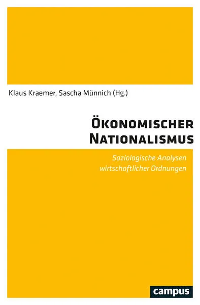 Cover: Ökonomischer Nationalismus