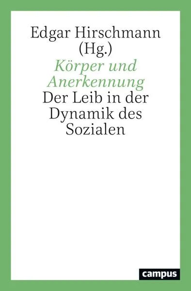 Cover: Körper und Anerkennung