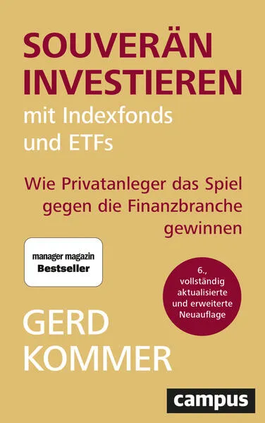 Cover: Souverän investieren mit Indexfonds und ETFs