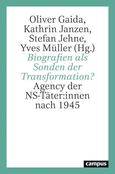 Cover: Biografien als Sonden der Transformation?