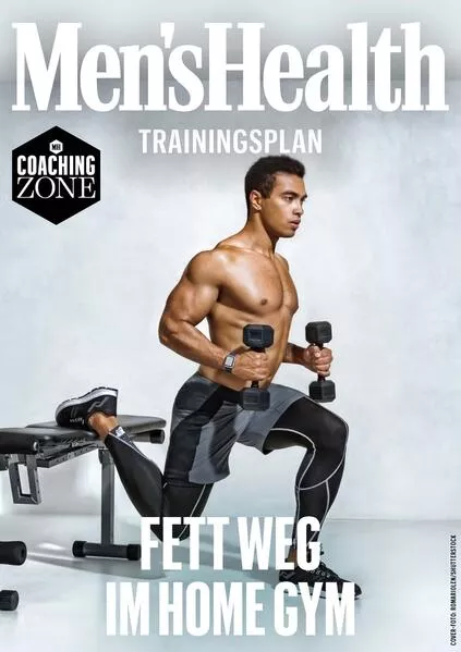 Cover: MEN'S HEALTH Trainingsplan: Fett weg im Home-Gym