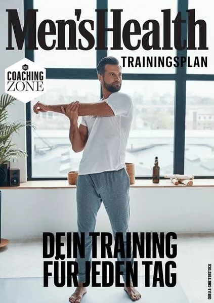 Cover: MEN'S HEALTH Trainingsplan: Dein Training für jeden Tag