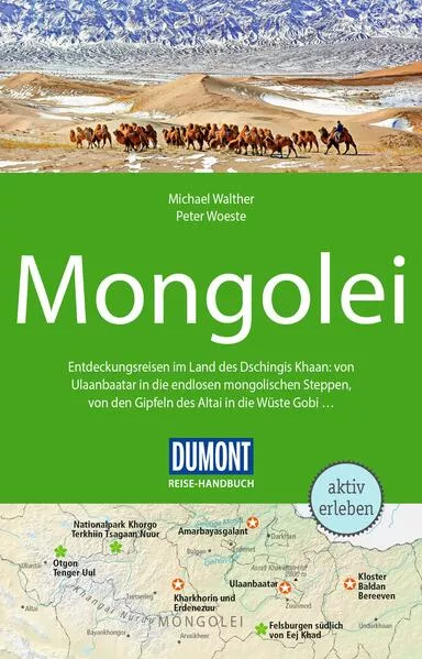 Cover: DuMont Reise-Handbuch Reiseführer Mongolei